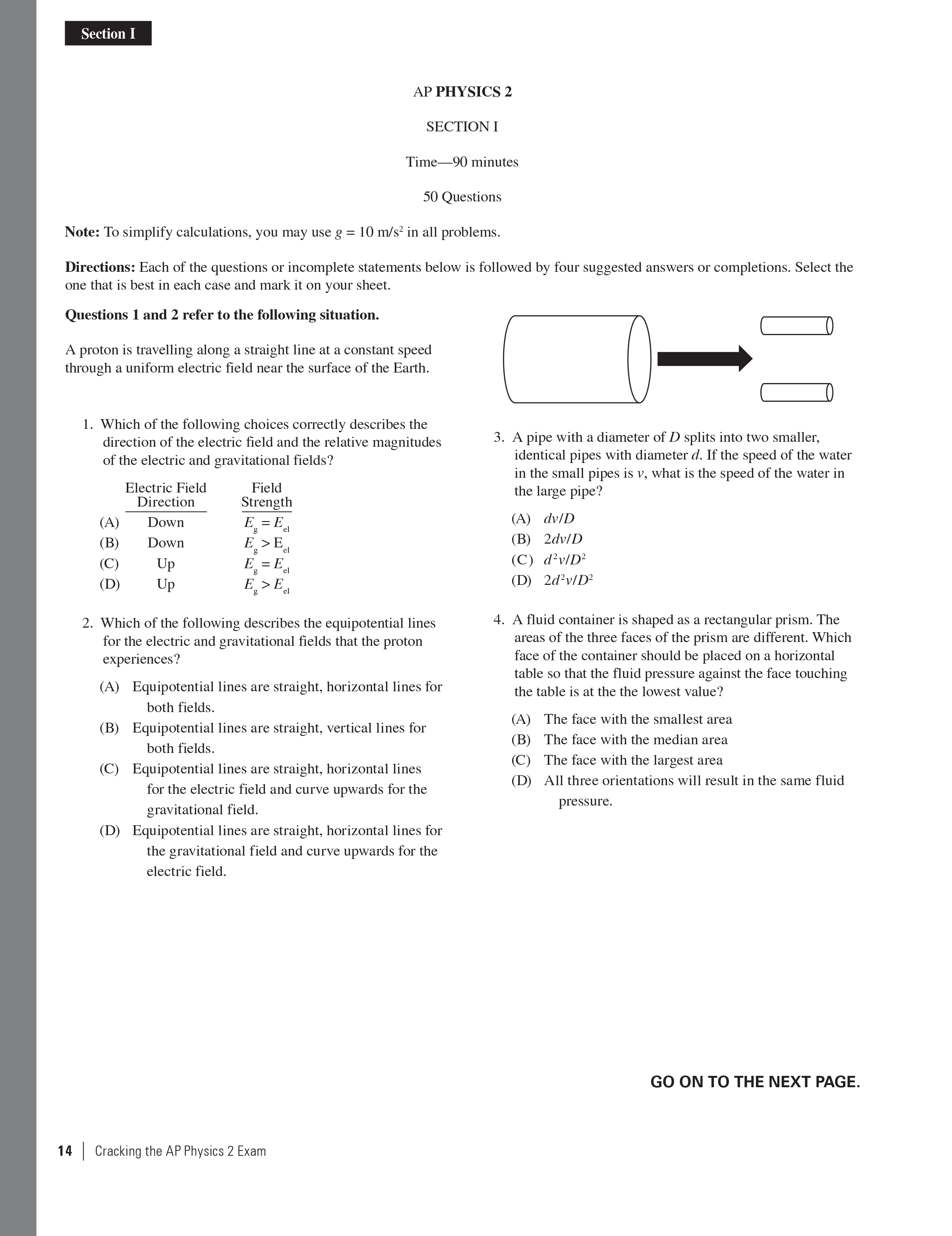 Extended ebook content for Cracking the AP Physics 2 Exam, 2018 Edition